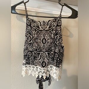 Abercrombie and Fitch Open Back Top